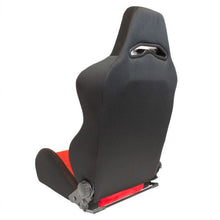 Carica l'immagine nel visualizzatore di Gallery, Sedile Sportivo Eco Soft Style SK-Import Nero Rosso - foto 2