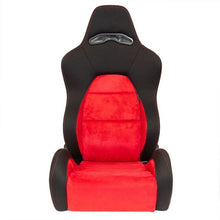 Carica l'immagine nel visualizzatore di Gallery, Sedile Sportivo Eco Soft Style SK-Import Nero Rosso - foto 3