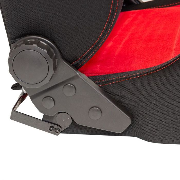 Sedile Sportivo Eco Soft Style SK-Import Nero Rosso - foto 5