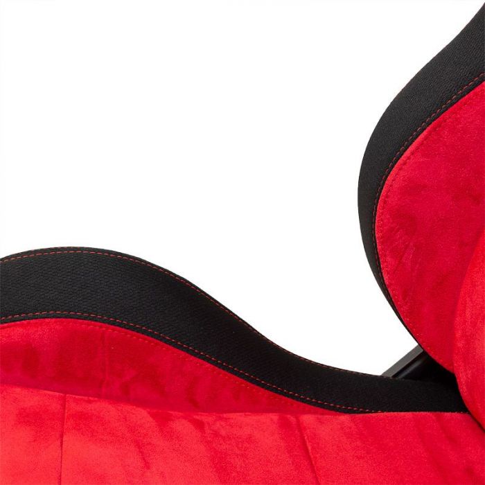 Sedile Sportivo Eco Soft Style SK-Import Nero Rosso - foto 7