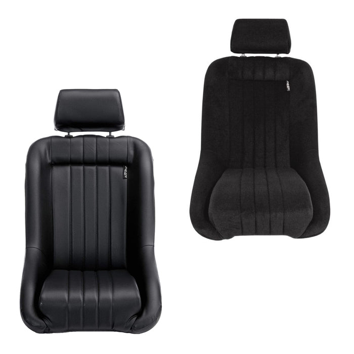 Sedile Sportivo a Guscio Classic Style SK-Import Nero Con Poggiatesta