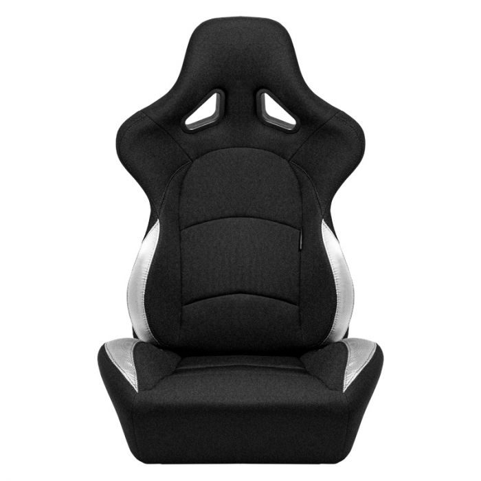 Sedile Sportivo BS2 Style SK-Import Regolabile Nero - foto 6