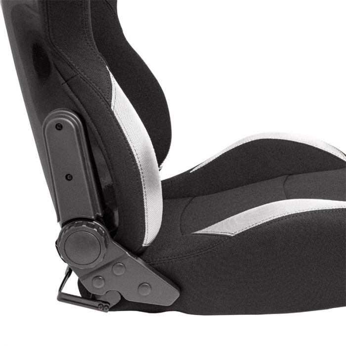 Sedile Sportivo BS2 Style SK-Import Regolabile Nero - foto 8