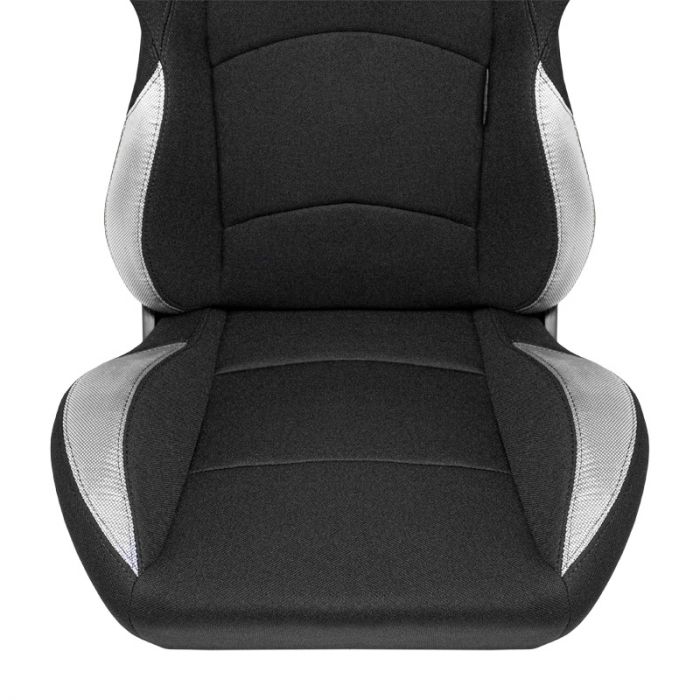 Sedile Sportivo BS2 Style SK-Import Regolabile Nero - foto 9