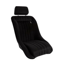 Carica l'immagine nel visualizzatore di Gallery, Sedile Sportivo a Guscio Classic Style SK-Import Nero Con Poggiatesta - foto 2
