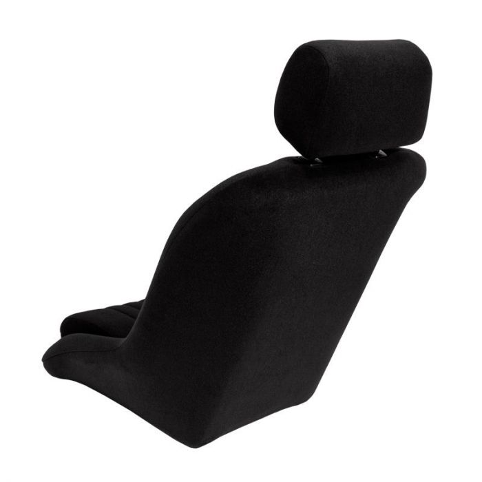 Sedile Sportivo a Guscio Classic Style SK-Import Nero Con Poggiatesta - foto 3