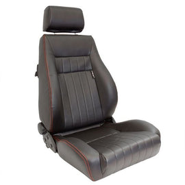 Sedile Sportivo Regolabile Retro Style SK-Import Pelle Sintetica - foto 2