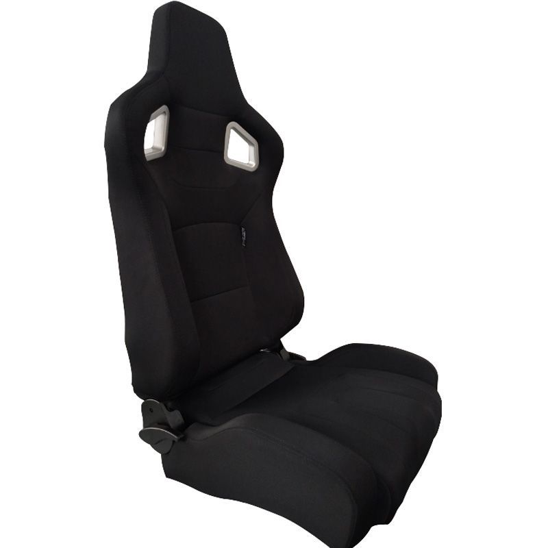 Sedile Sportivo Regolabile RS6 II Style SK-Import Nero Tessuto