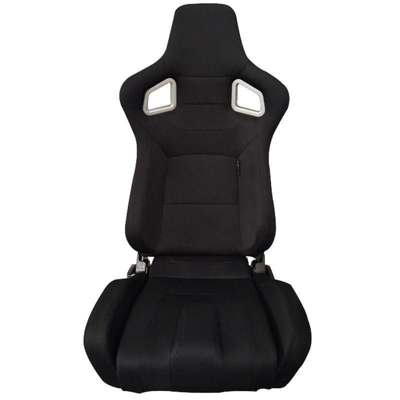 Sedile Sportivo Regolabile RS6 II Style SK-Import Nero Tessuto - foto 2