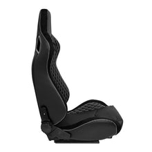 Carica l'immagine nel visualizzatore di Gallery, Sedile Sportivo Regolabile JW Style SK-Import Nero e Argento Pelle Sintetica - foto 4