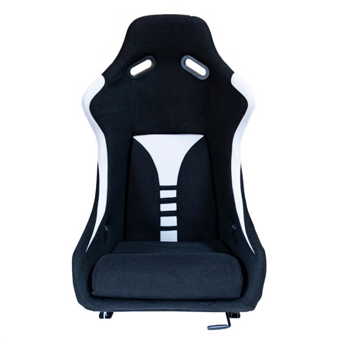 Sedile Sportivo a Guscio RT Style SK-Import Nero e Grigio Tessuto - foto 2