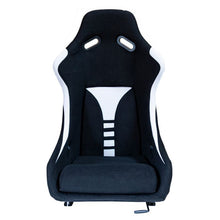 Carica l'immagine nel visualizzatore di Gallery, Sedile Sportivo a Guscio RT Style SK-Import Nero e Grigio Tessuto - foto 2