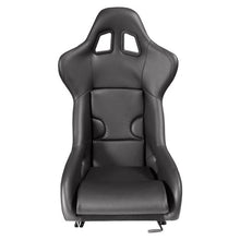Carica l'immagine nel visualizzatore di Gallery, Sedile Sportivo a Guscio RR Style SK-Import Nero Pelle Sintetica - foto 2