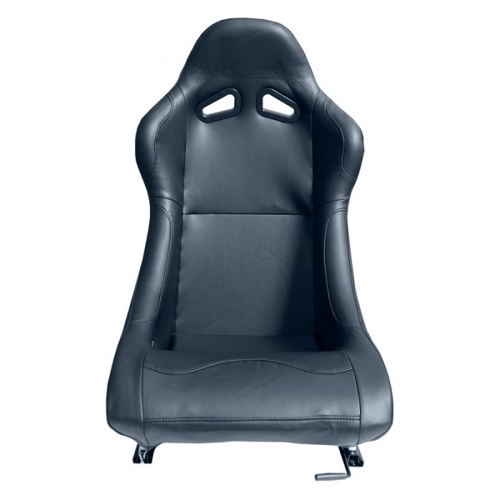 Sedile Sportivo a Guscio BW Style SK-Import Nero Pelle Sintetica - foto 2