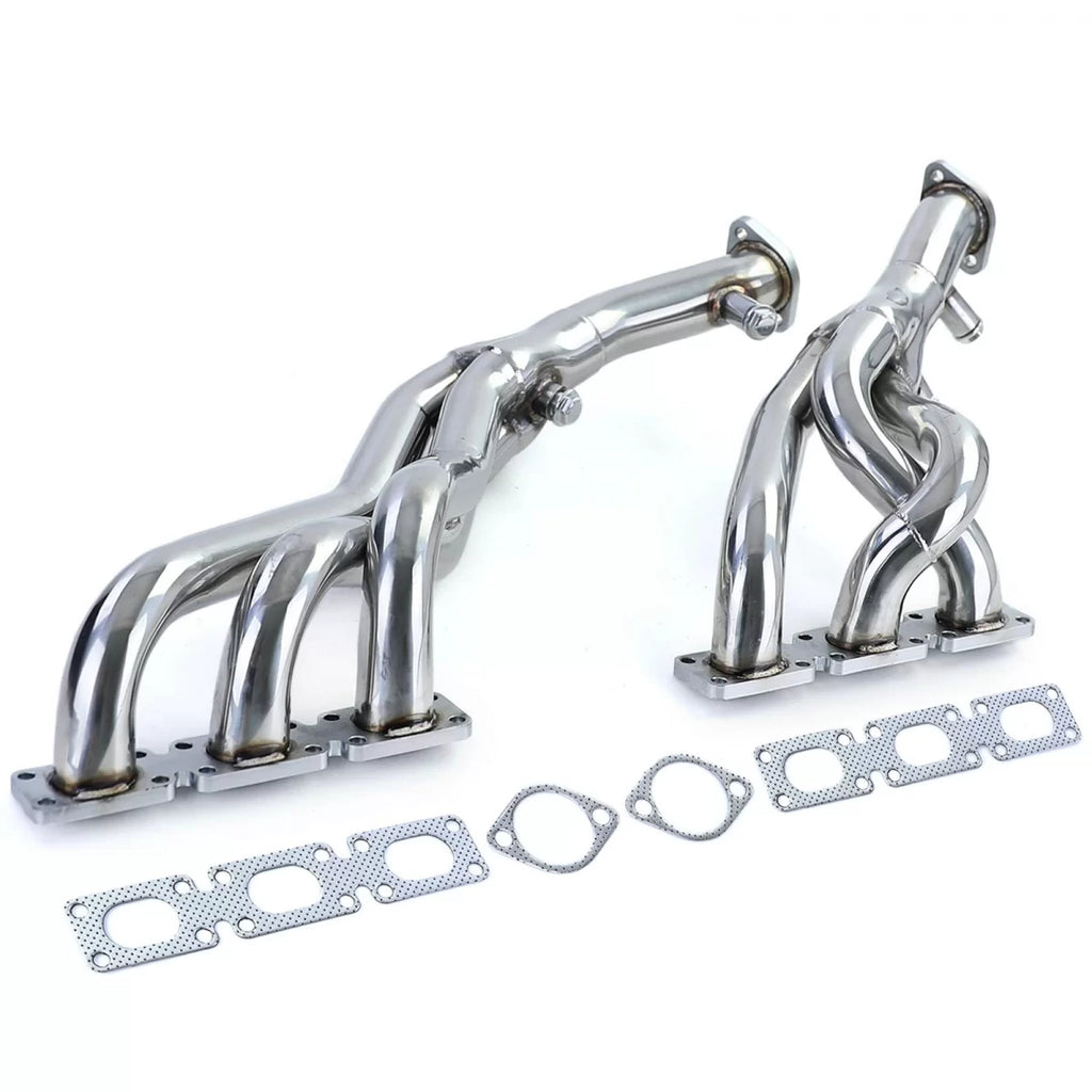 Inox acciaio Collettore di scarico compatibile Serie 5 BMW E39 520i 523i 528i 95-01 M52