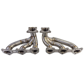 Inox acciaio racing Collettore di scarico per Porsche 992 Carrera 3.0L da anno 2019