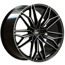 Load image into Gallery viewer, Cerchio in Lega Fondmetal SUPER TUNING STC-23 23x11.5 ET51 5x130 GLOSSY BLACK MACHINED