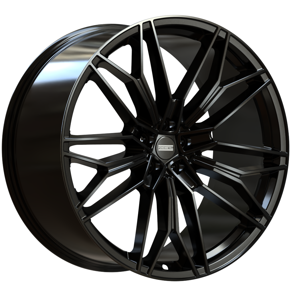 Cerchio in Lega Fondmetal SUPER TUNING STC-23 23x11.5 ET38 5x112 GLOSSY BLACK