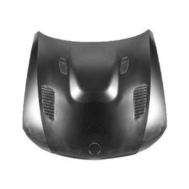 Acciaio anteriore cofano per BMW Serie 3 E90 berlina, E91 station wagon 2005-2008 con quattro fori