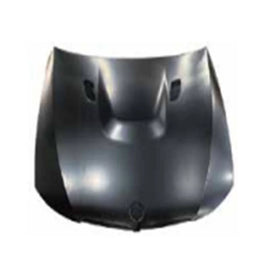 Acciaio anteriore cofano per BMW Serie 3 E90 berlina, E91 station wagon 2009-2011 con due fori