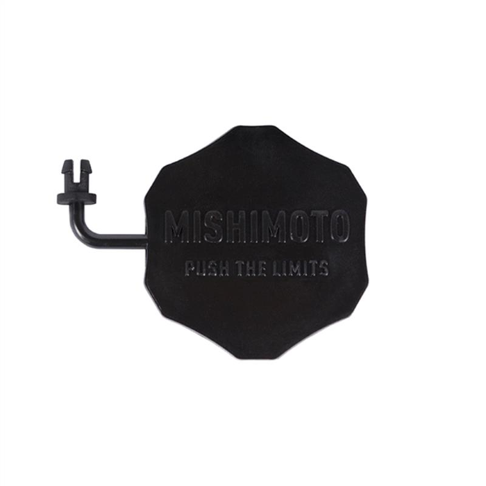 Vaschetta acqua radiatore Subaru WRX STI Mishimoto nera - installata