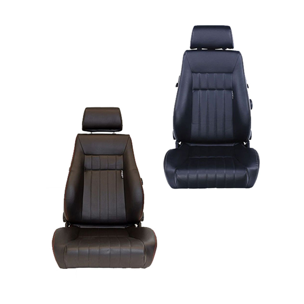 Sedile Sportivo Regolabile Retro Style SK-Import Pelle Sintetica