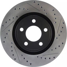 StopTech HC Dischi freno anteriore 320mm drilled slotted per Ford Mustang 15-21