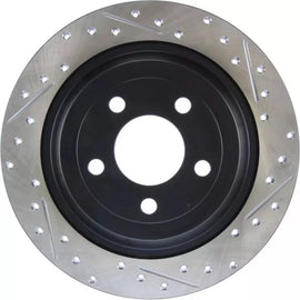 StopTech HC Dischi freno posteriore 320mm drilled slotted per Ford Mustang 15-21