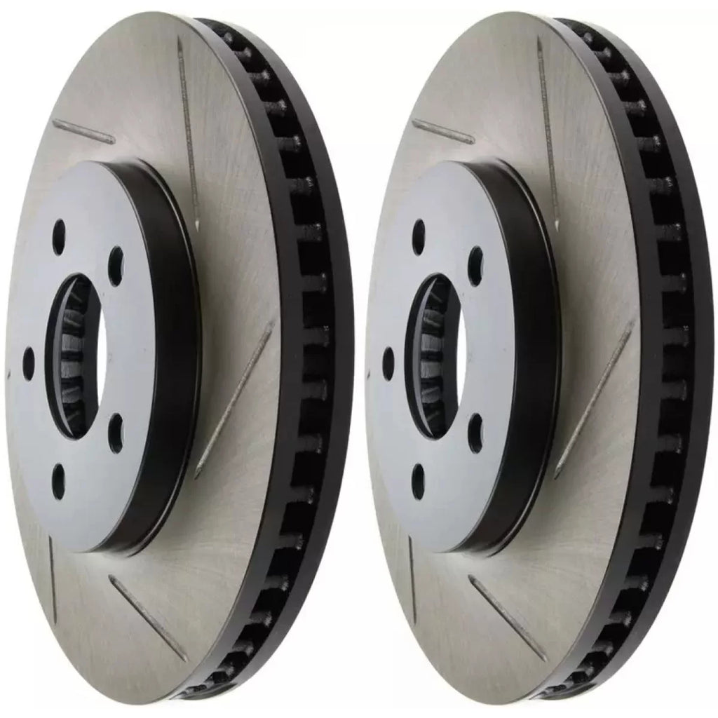 StopTech HC anteriore Dischi freno 293mm slotted per Ford Mustang V6 05-10