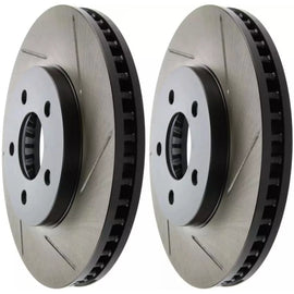 StopTech HC anteriore Dischi freno 293mm slotted per Ford Mustang V6 05-10