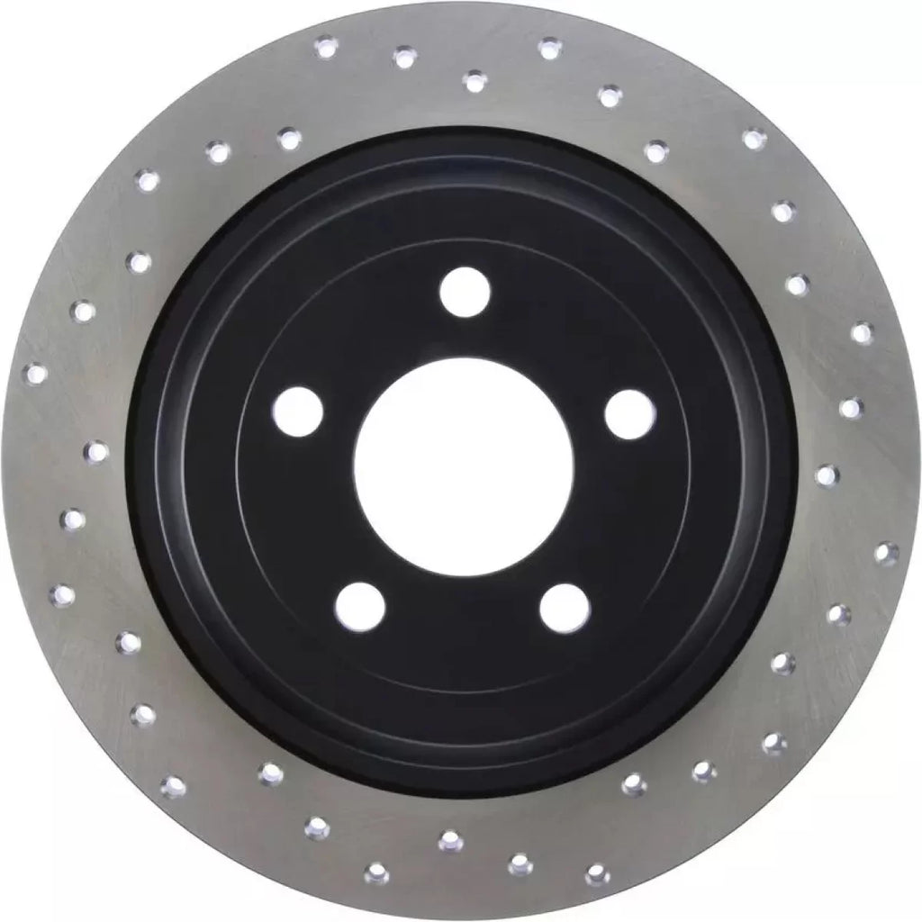 StopTech HC posteriore Dischi freno 320mm drilled per Ford Mustang 15-21