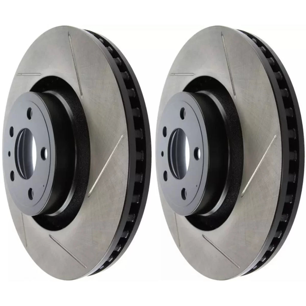 StopTech HC posteriore Dischi freno 320mm slotted compatibile Ford Mustang 15-21