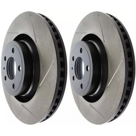 StopTech HC posteriore Dischi freno 320mm slotted compatibile Ford Mustang 15-21