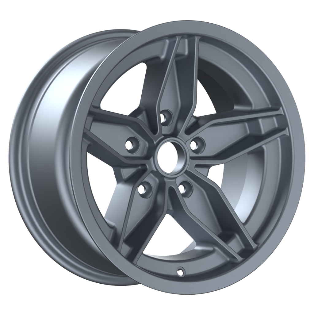Cerchio in Lega Fondmetal -classic- CLASSIC STR16 16x8 ET-2.3 5x108 MATT SILVER