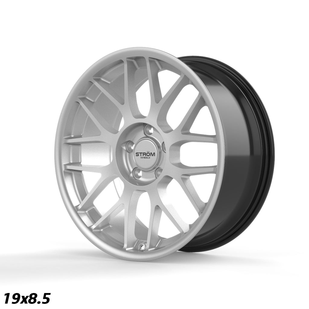 Cerchio in lega Ström STR2 19x8.5 5x120 ET35 Quartz Silver