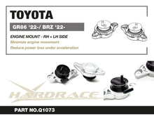 Supporti motore destro e sinistro Hardrace Subaru BRZ ZD8 e WRX VB e VN e Toyota GR86 ZN8 – 2 pezzi – foto 2