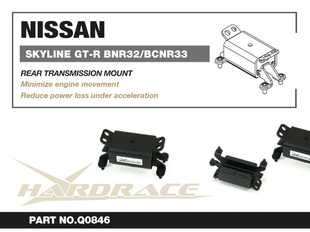 Supporto cambio posteriore Hardrace Nissan Skyline GT-R R32 R33 – 1 pezzo – foto 2