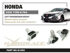 Supporto cambio sinistro Hardrace Honda Civic Type R e Acura Integra Type S – 1 pezzo – foto 2