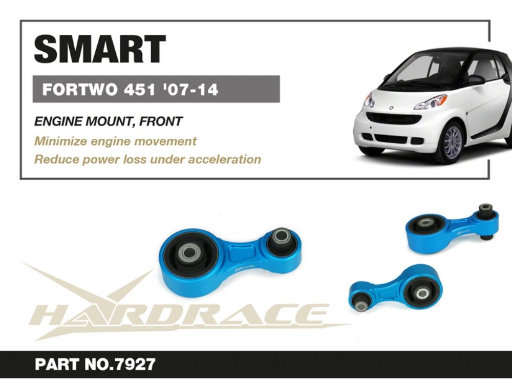 Supporto motore anteriore Hardrace Smart Fortwo 451 – 1 pezzo – foto 2