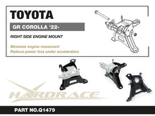 Supporto motore destro CNC Hardrace Toyota GR Corolla GZEA14 con cambio manuale a 6 marce – 1 pezzo – foto 2
