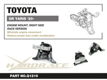 Supporto motore destro per competizione Hardrace Toyota GR Yaris GXPA16 1.6 turbo AWD – 1 pezzo – foto 2