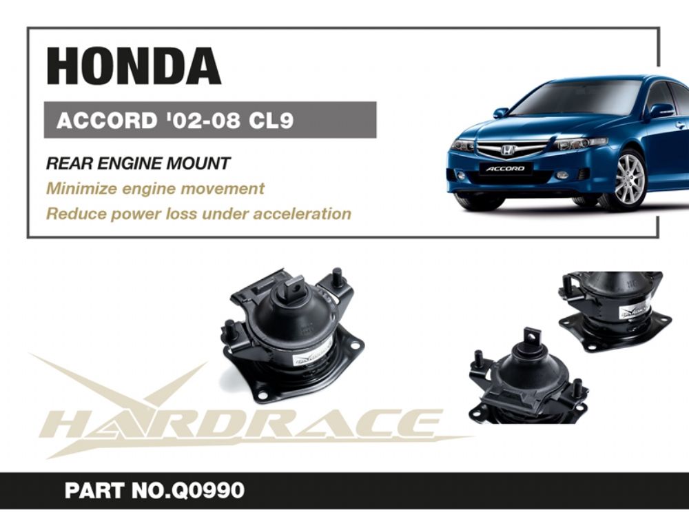 Supporto motore posteriore Hardrace Honda Accord CL7 e CL9 e Acura TSX CL9 – 1 pezzo – foto 2