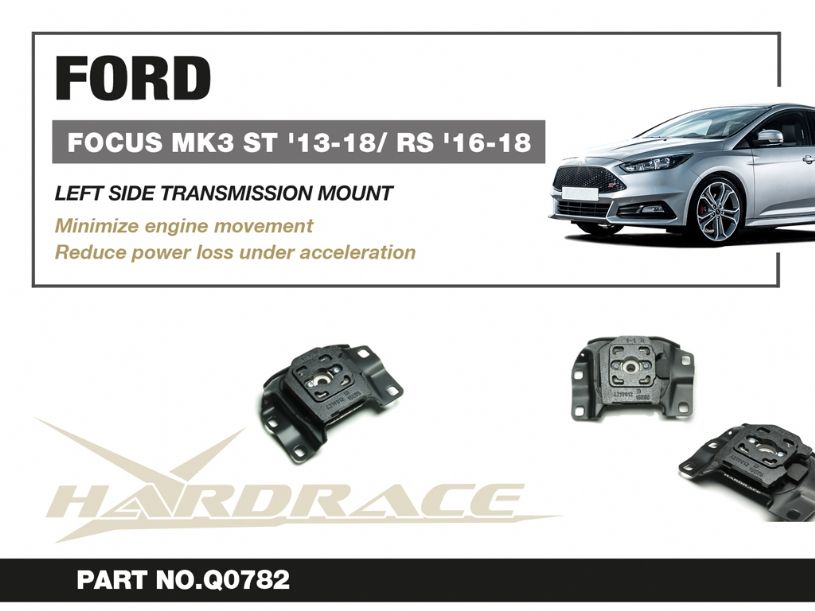 Supporto motore sinistro Hardrace Ford Focus MK3 ST e RS – 1 pezzo – foto 2