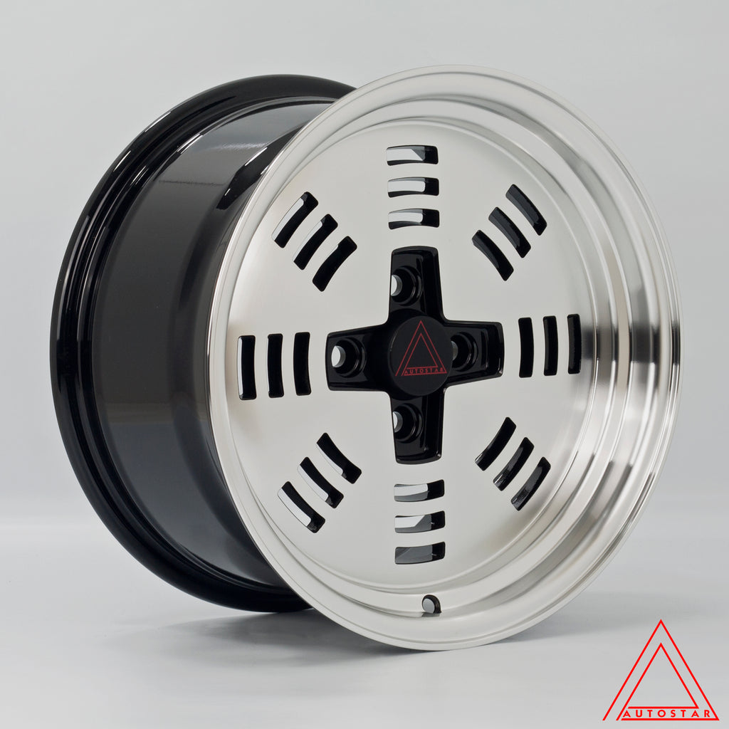 Cerchio in lega Autostar Sutorro 15x8 4x100 ET25 Machined Silver