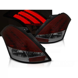 SUZUKI SWIFT V 10-17 rosso fumé Barra LED