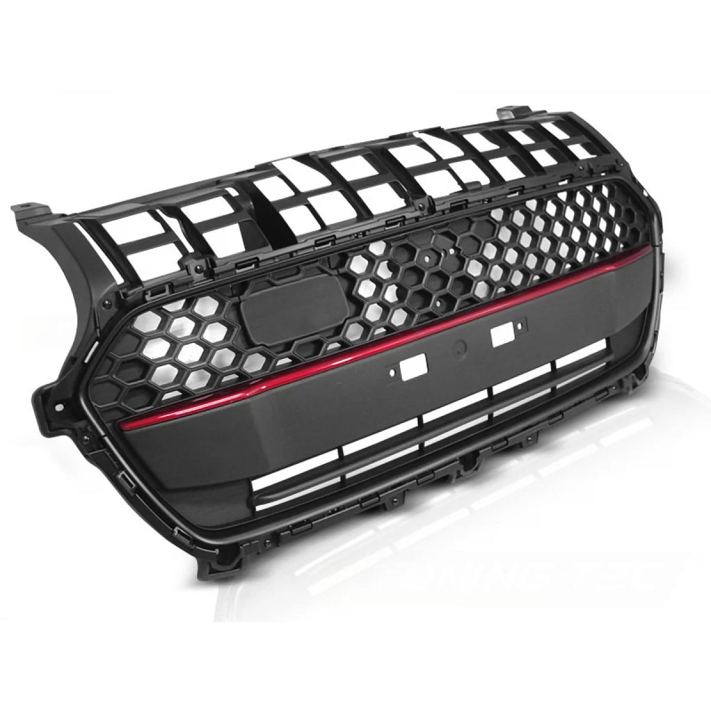 SUZUKI SWIFT VI 17-20 nero rosso LINE Sport stile