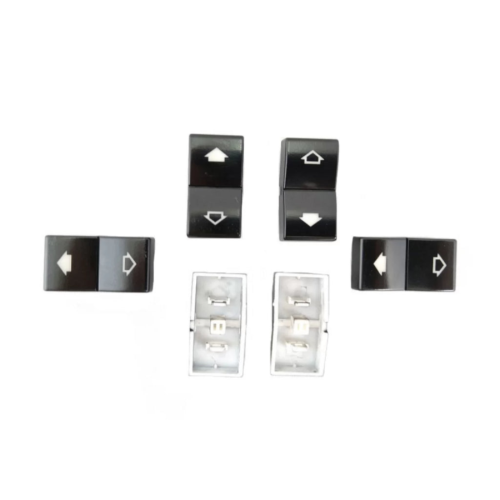 Interruttore pulsante copertura per elettrico auto finestrini per BMW Serie 5 E39 e Serie 7 E38 1 pezzo S9741