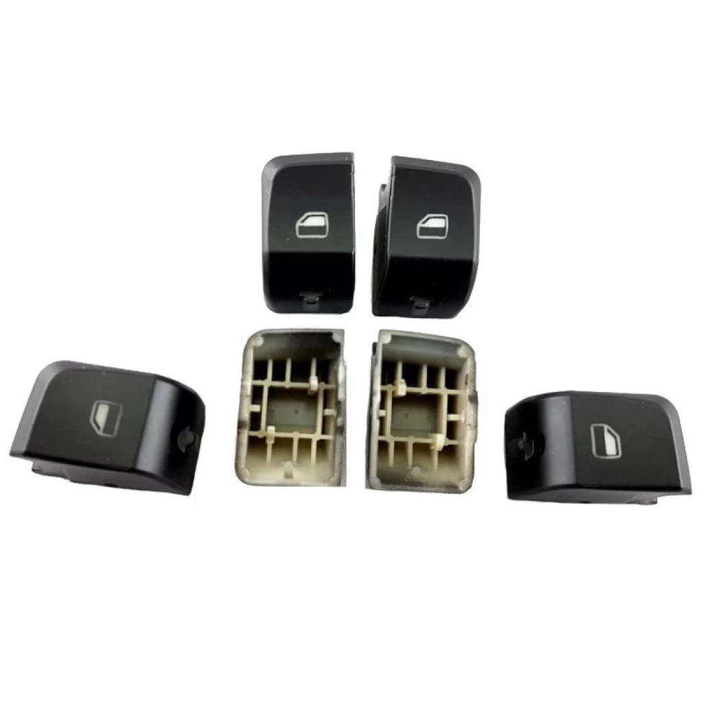 Interruttore pulsante coperture per sinistro elettrico auto finestrini per Audi A4/B8/A5/Q5 2 pezzi EK0185