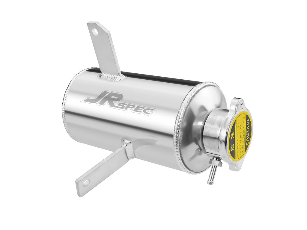 Vaschetta acqua radiatore universale JR.SPEC 1.5L tonda in alluminio lucido