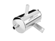 Carica l'immagine nel visualizzatore di Gallery, Vaschetta acqua radiatore universale JR.SPEC 1.5L tonda in alluminio lucido - vista laterale